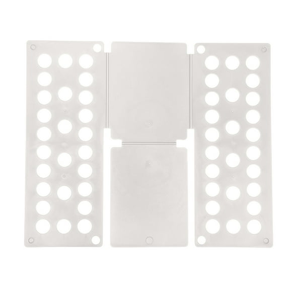 Shirt Folder Board Clothes Folding Board Plastic T-Shirt Folder Easy To Fold Shirts Board Laundry Liners T Shirt Folder Laundry Folding Board Folding Tool(White)