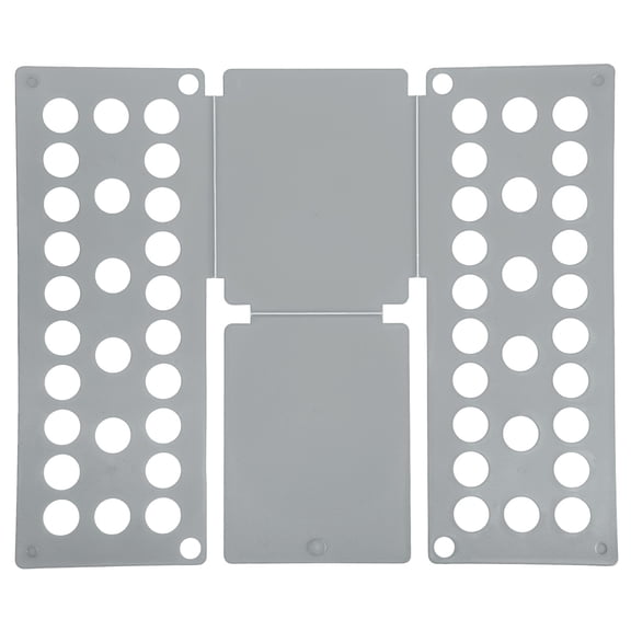Shirt Folder Board, T-Shirt Clothes Folder Folding Board Foldable for Closet Wardrobe Drawer(Grey, 18.9 x 15.7Inch)