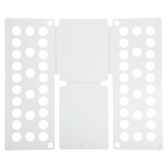 Shirt Folder Board, T-Shirt Clothes Folder Folding Board Foldable for Closet Wardrobe Drawer(White, 18.9 x 15.7Inch)