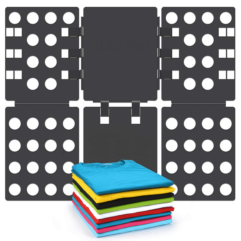 YIYI Guo Shirt Folder Clothes Folding Board Shirt Folding Board T Shirts Clothes Durable Plastic Laundry Folders, Girl's, Size: One Size