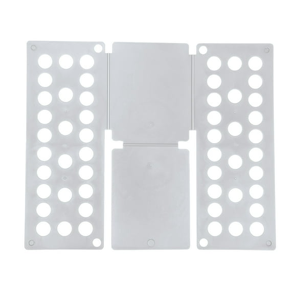 Shirt Folding Board T-Shirt Folder Laundry Clothes Folding Tool for Fast Easy Organization Durable Plastic Laundry Room Accessories, Gray