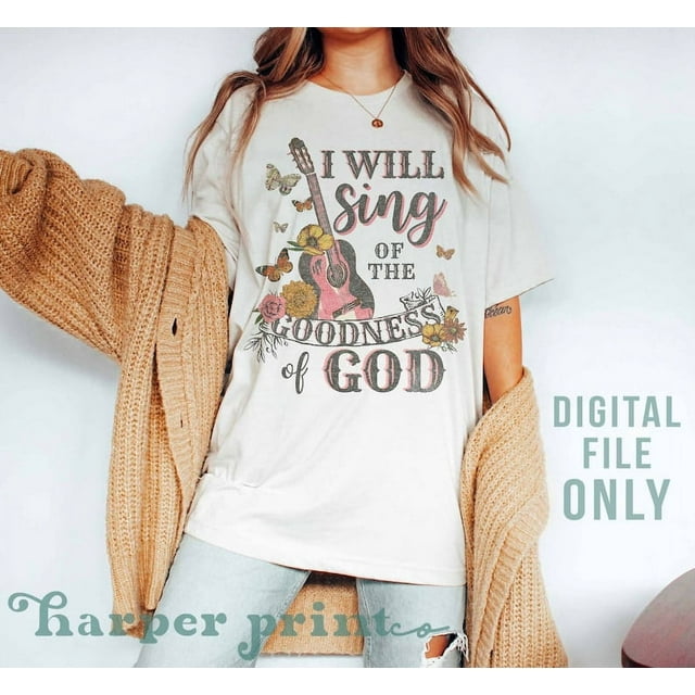 Shirt PNG Christian Sublimation Designs Downloads Western PNG Files for