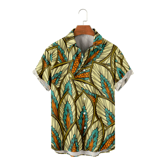 Shirt Paisley Tribal Fashionable Design Breathable Attractive Design Top for Men Women for Outdoor Daily