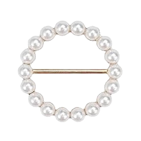 Shirt Ties Clips,Silk Scarf Ring Clip for Women,Fashion Cincher Knot Clip Rings,Metal Round Circle Clip Buckle,Clothing Ring Wrap Holder for Tee Shirt Tie Up and Tighten Clothing(GD2)