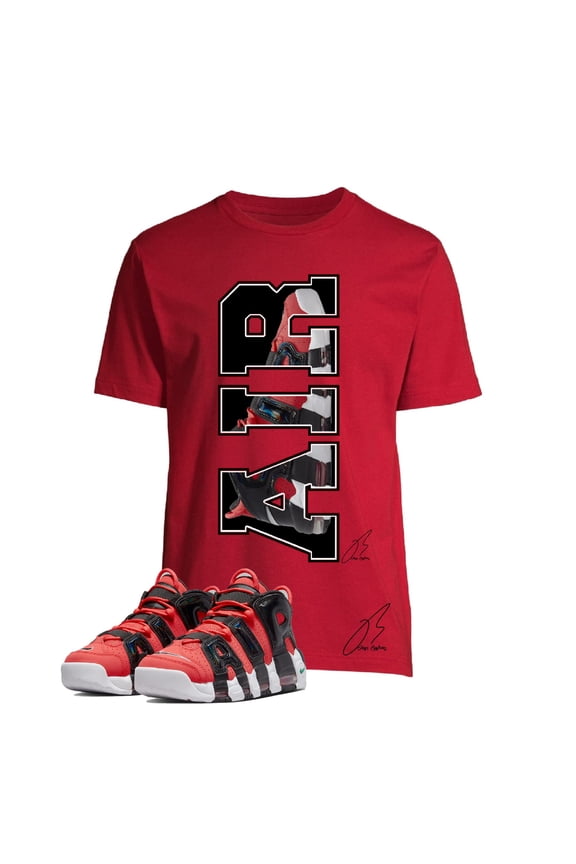 Shirt To Match Air More Uptempo I Got Next Sneakers AIR Tee (XXL, Red)