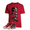 thumbnail image 1 of Shirt To Match Air More Uptempo I Got Next Sneakers AIR Tee (Youth Medium, Red), 1 of 3