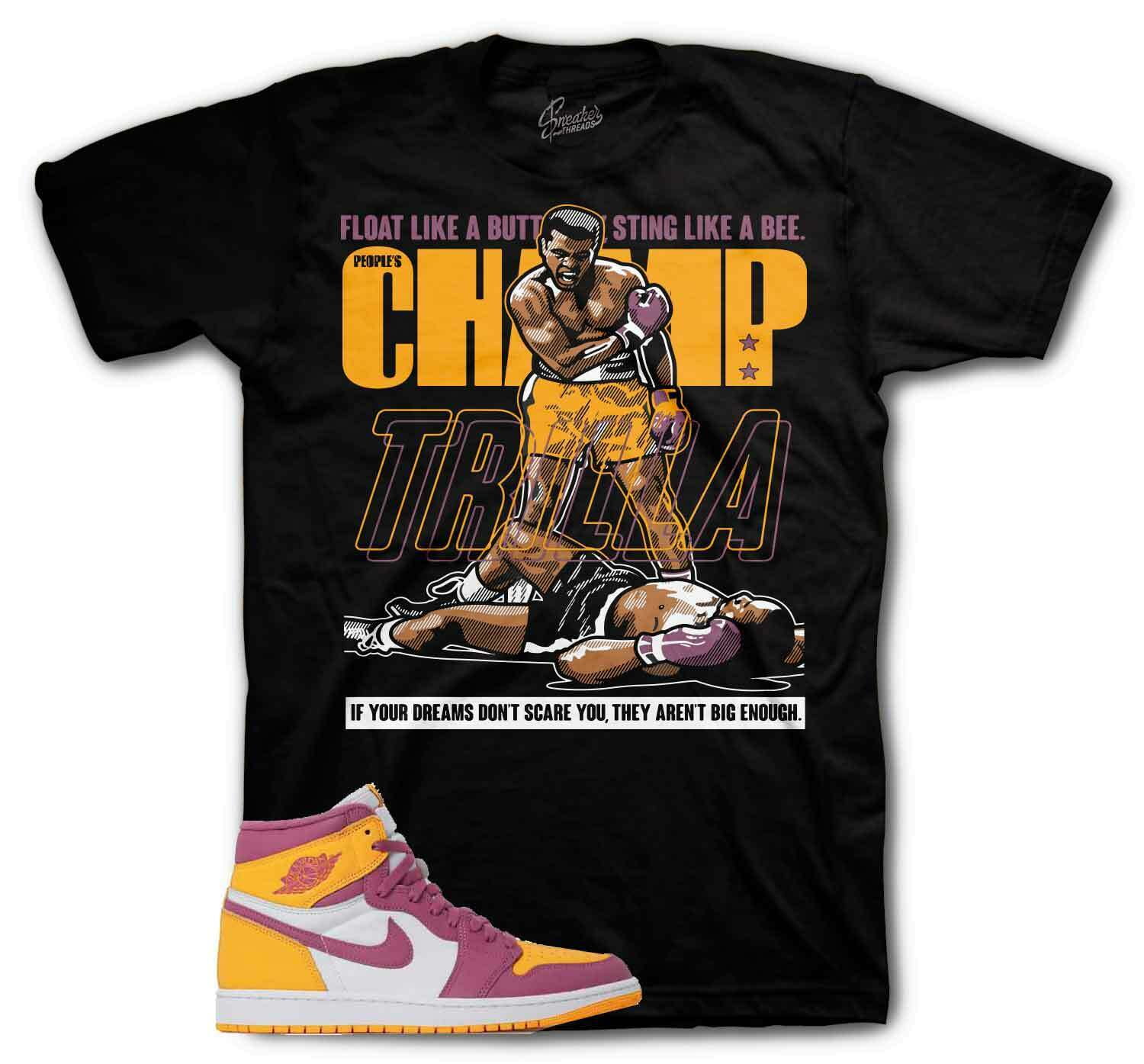 Shirt To Match Jordan 1 Brotherhood 1s Shoes Trilla Sneaker Tee Walmart