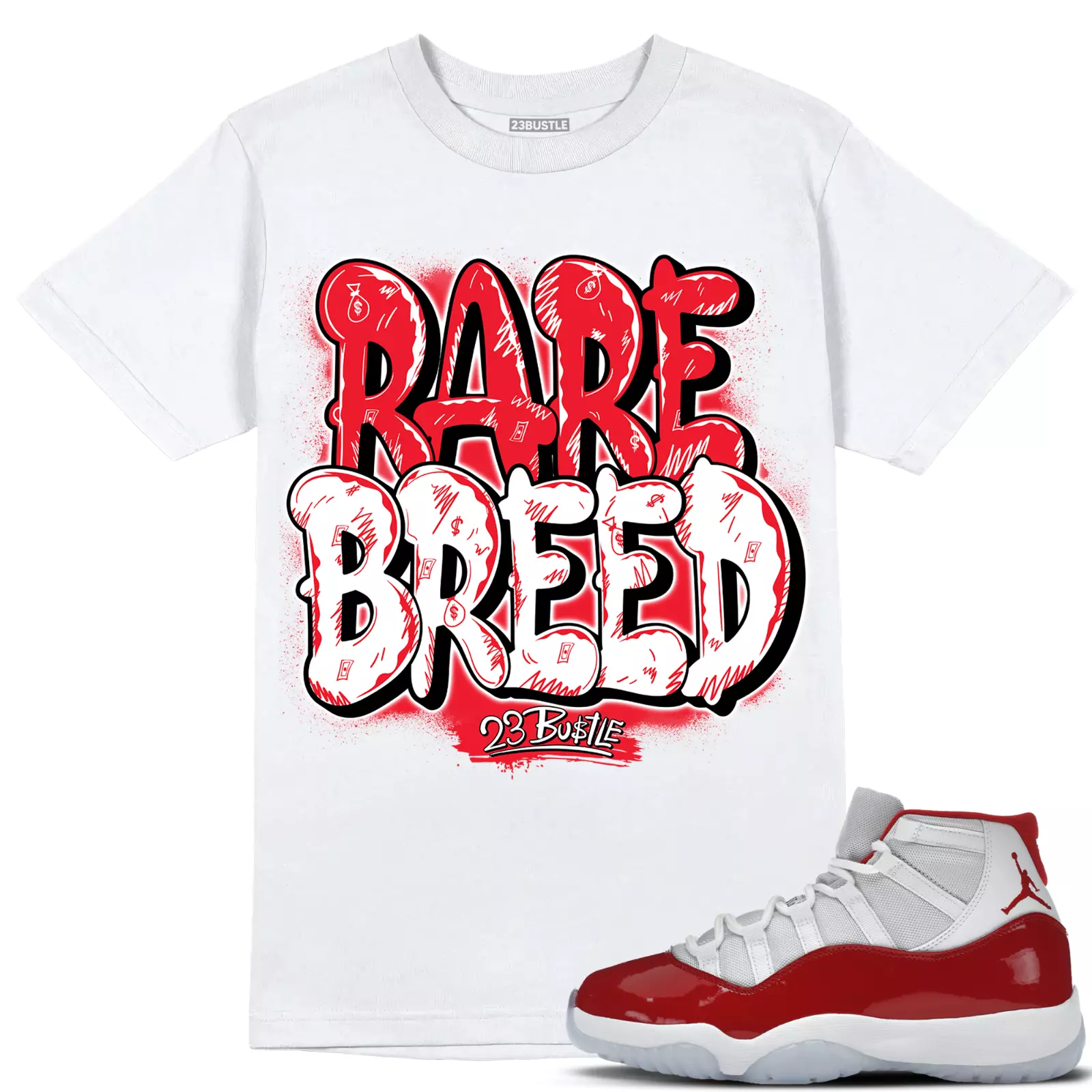 Shirt To Match Jordan 11 Cherry 11s Sneaker 23bustle Rare Breed Sneaker Tee Walmart