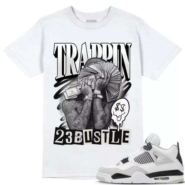 Shirt To Match Jordan 4 Military Black 4s Sneaker 23bustle Trappin