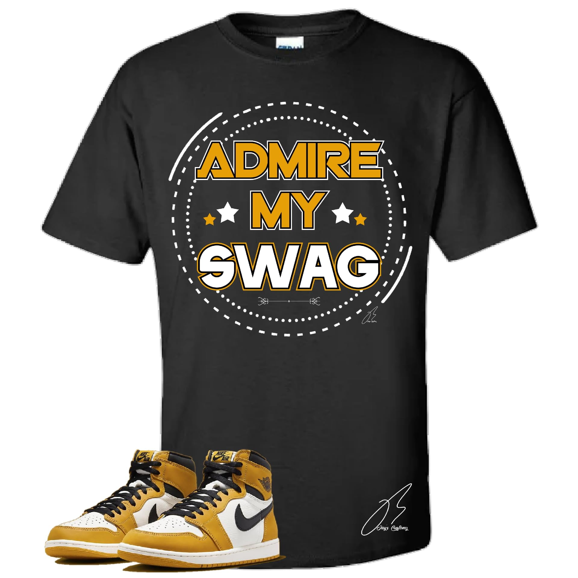 jordan 1 gold toe t shirt