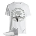 thumbnail image 1 of Shirt To Match Jordan Retro 12 Stealth Grey,Stealth Mode Graphic Tee (XXL, White), 1 of 3