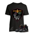 thumbnail image 1 of Shirt To Match Jordan Retro 6 Bordeaux Sneakers Graphic Tee (XXL, Black), 1 of 1