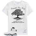 thumbnail image 1 of Shirt To Match Jordan Retro 6 Reverse Oreo/Black White, Roots Unisex Sneaker Graphic Tee,Best Gift,Birthday (L, White), 1 of 1