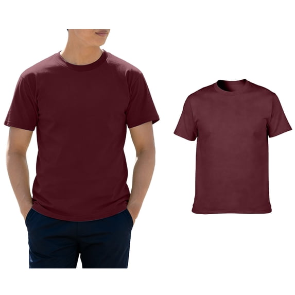 Shirt for Men Short Sleeve Crewneck Loose Fit Coffee Tshirt Mens Work Shirts