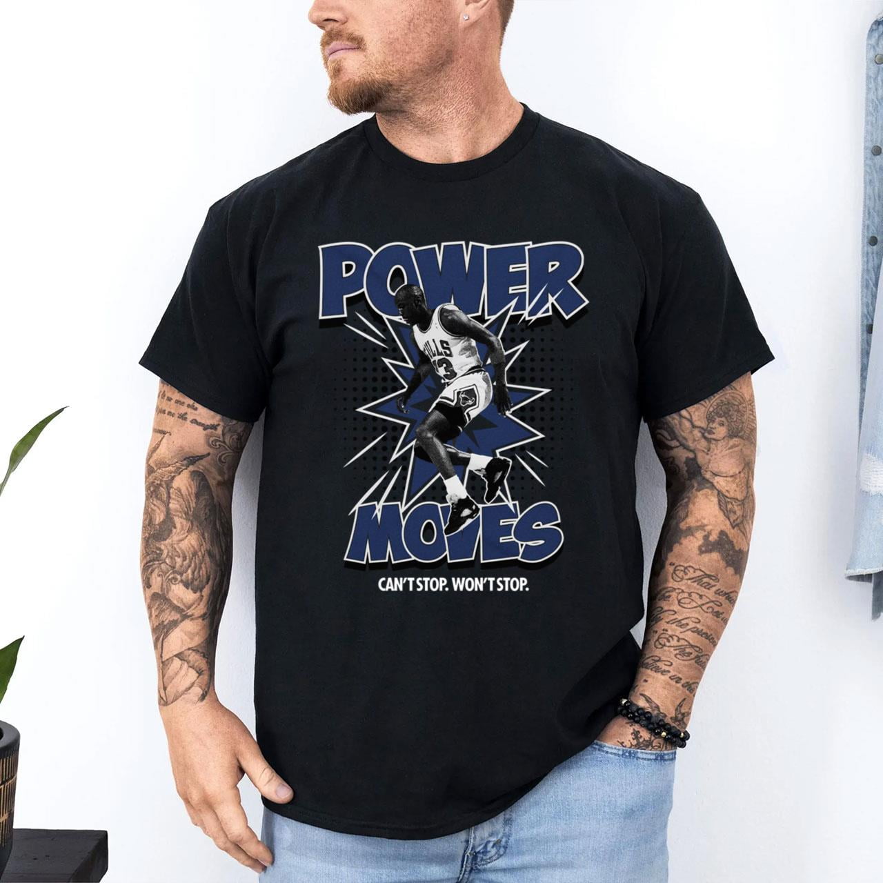 Shirt to Match Air Jordan Retro 5 SE Georgetown AJ5 Sneaker Matching Tee Walmart