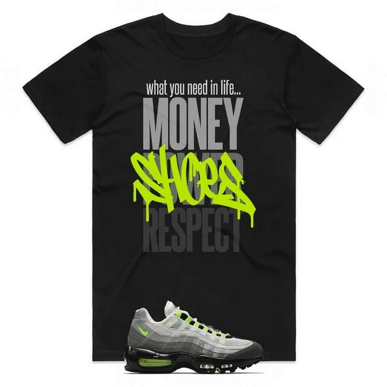 Shirt to Match Air Max 95 OG Neon Yellow AM95 Sneaker Matching Tee Walmart