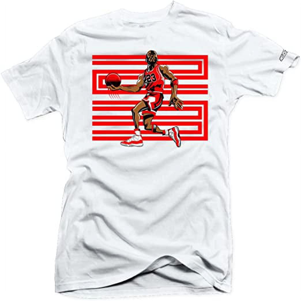 jordan 11 red shirt