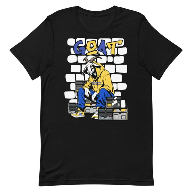 Shirt to Match Jordan Retro 1 Low Canary Elkins Laney Goat Shoebox Sneaker Tee