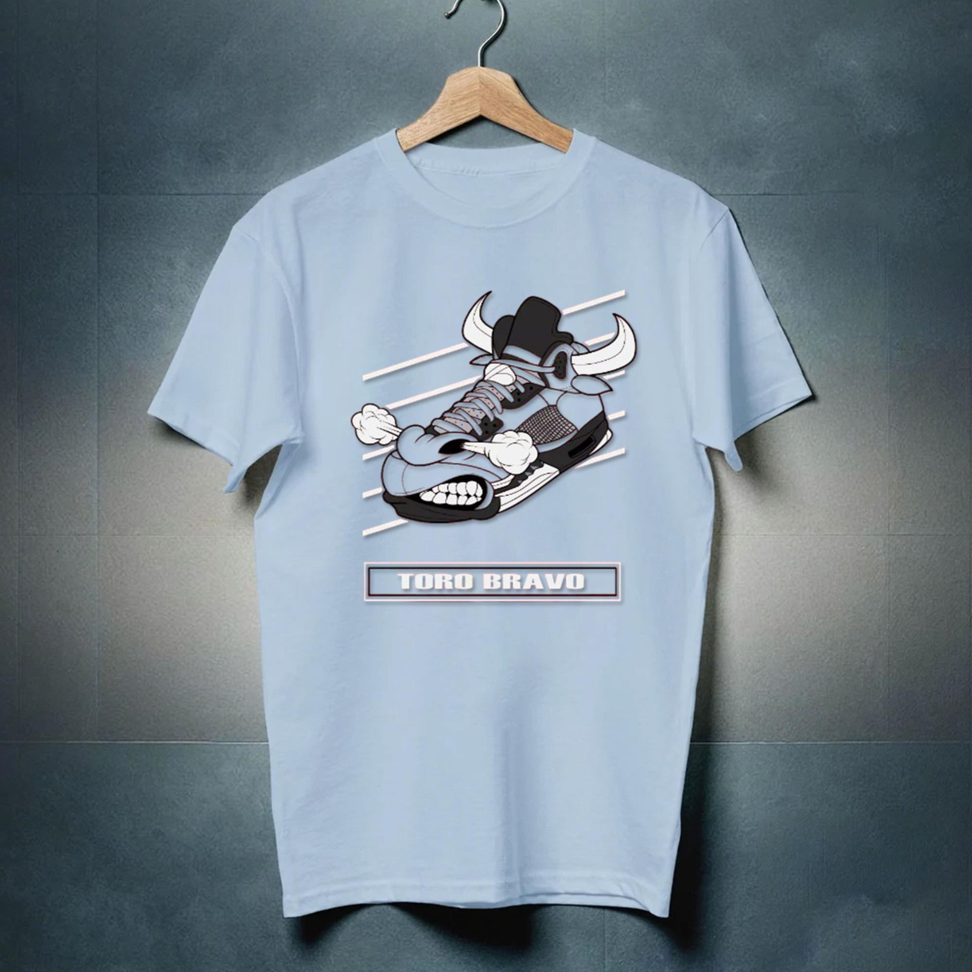 Shirt to Match Jordan Retro 5 Raging Bull Sneaker Shirts Toro Bravo Tees LIMITED EDITION 7 COLOR OPTIONS NEW INSTOCK Walmart