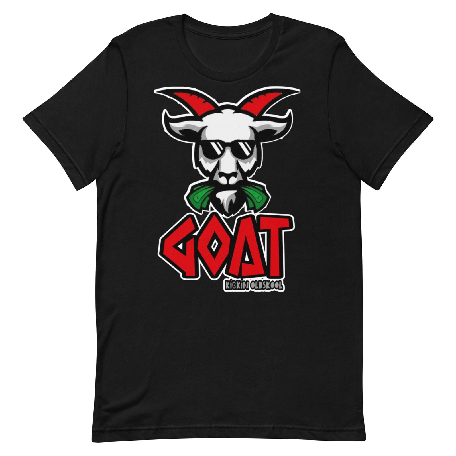 Shirt to Match Retro 4 BRED Reimagined GOAT Money Graphic Sneaker Tee Walmart