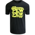 thumbnail image 1 of ShirtBANC Blaster Galaxy Wars Mens Shirt Pew Pew Space Gun Tee, 1 of 3