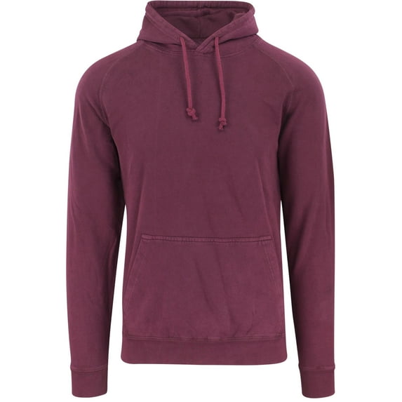 ShirtBANC Brand Vintage Raglan Hoodie Sweatshirts Mineral Wash Distressed Look