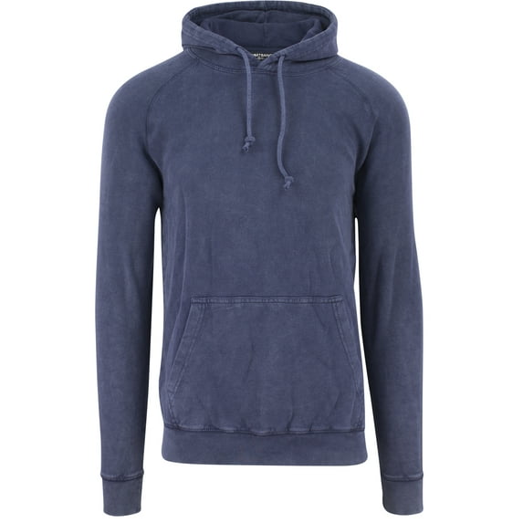 ShirtBANC Brand Vintage Raglan Hoodie Sweatshirts Mineral Wash Distressed Look