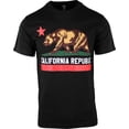 thumbnail image 1 of ShirtBANC Califronia Republic Vintage Mens Shirt Cali Flag Tee, 1 of 1
