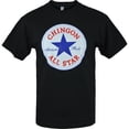 thumbnail image 1 of ShirtBANC Chingon All Star Mens Circle Logo Attitude Shirt Bold Star Design Tee, 1 of 3