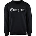thumbnail image 1 of ShirtBANC City of Compton Sweaters Hip Hop Sweatshirt Rap Legends Sweater (Black, XL), 1 of 1