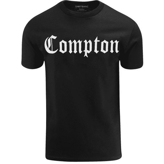 ShirtBANC Compton Mens City Of California Shirt Cali True West Side Design Tee