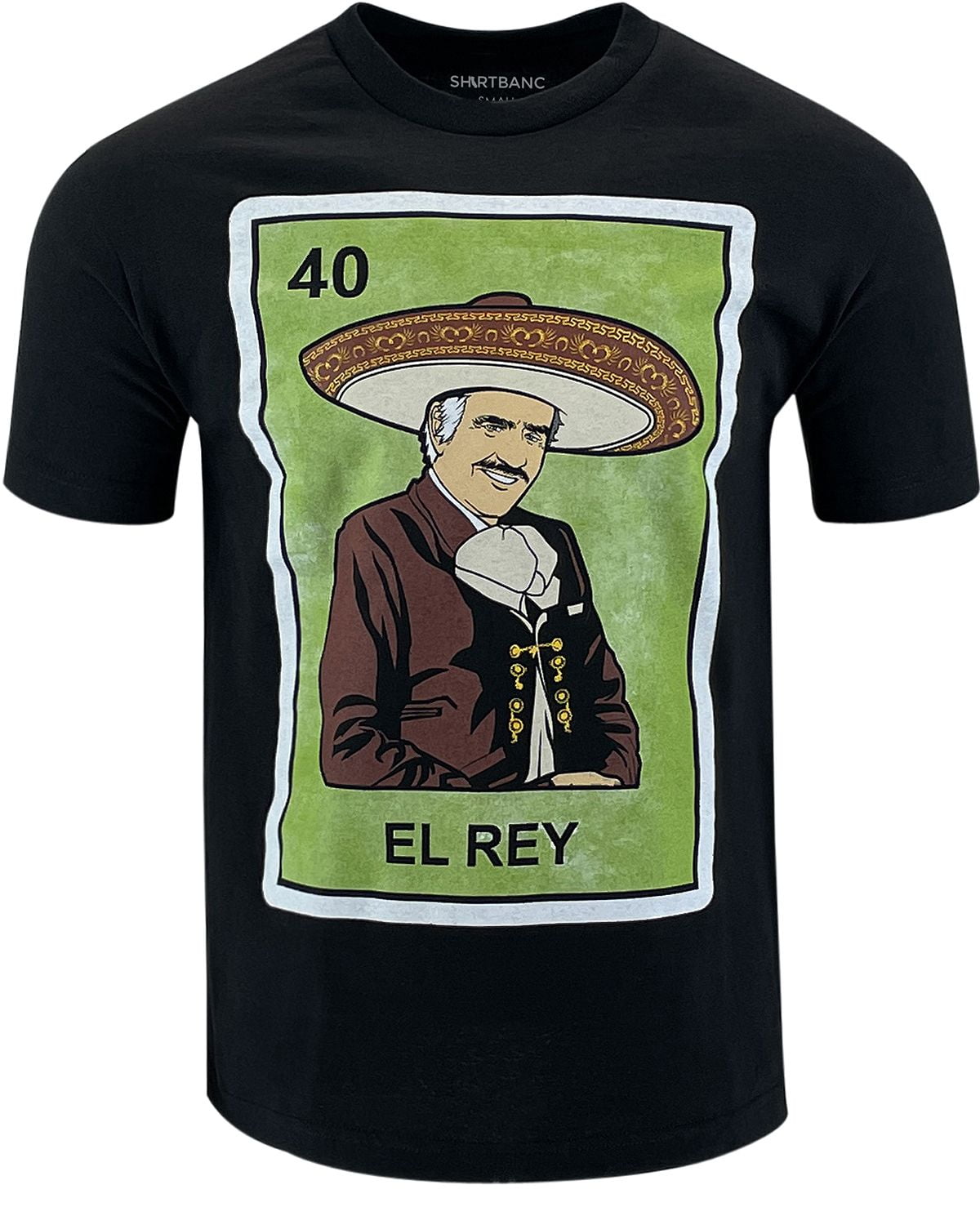 El Rey Shirts ShirtBANC El Rey De Mexico Mens Shirt Legend Mexican Singer Card Tee ...