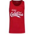 thumbnail image 1 of ShirtBANC Enjoy California Mens Tank Top Famous Soda Pop Inspired Tee, 1 of 2