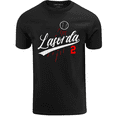thumbnail image 1 of ShirtBANC Lasorda No. 2 Baseball Shirt Mens Classic Fit Flying Baseball Tee, 1 of 5