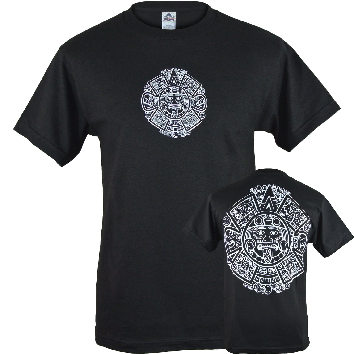 ShirtBANC Mayan Calendar Shirt Maya Nation Aztec Calendar Tee Mexico Pride  Shirt - Walmart.com