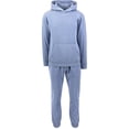 thumbnail image 1 of ShirtBANC Men's Hoodie and Jogger Tracksuit Set Blank Pants and Sweatshirt (Set | Grape, S), 1 of 5