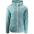 thumbnail image 1 of ShirtBANC Men's Windbreaker Jacket Hooded Lightweight Water Resistant Raincoat, 1 of 5