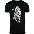 thumbnail image 1 of ShirtBANC Mens Mexican Day Of The Dead Gypsy Woman Skeleton Shirts, 1 of 1