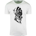 thumbnail image 1 of ShirtBANC Mens Mexican Day Of The Dead Gypsy Woman Skeleton Shirts, 1 of 1
