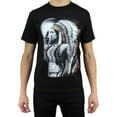 thumbnail image 1 of ShirtBANC Native American Chieftans Shirt Wolf Howling Native Pride Original Americans, 1 of 2