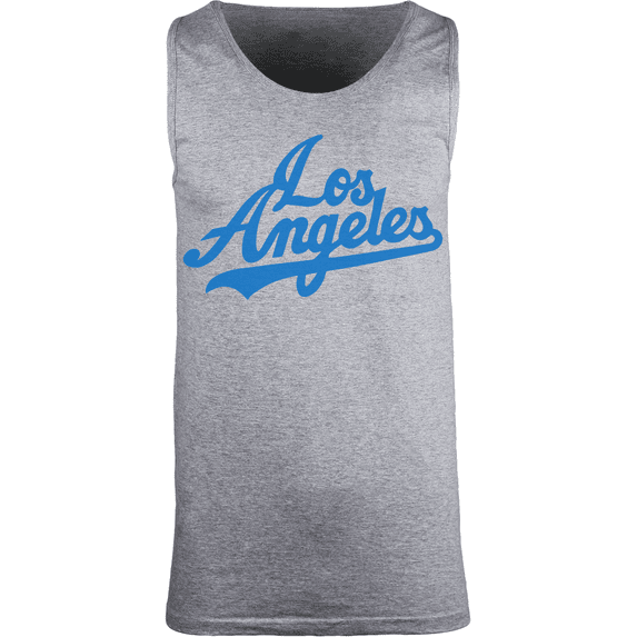 ShirtBANC Original Los Angeles Letters Mens Tank Top Shirt California Love Tee