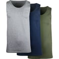 thumbnail image 1 of ShirtBANC Premium Mens Blank Tank Top Shirts Everyday Fresh Tanks Tank Top Packs, 1 of 6