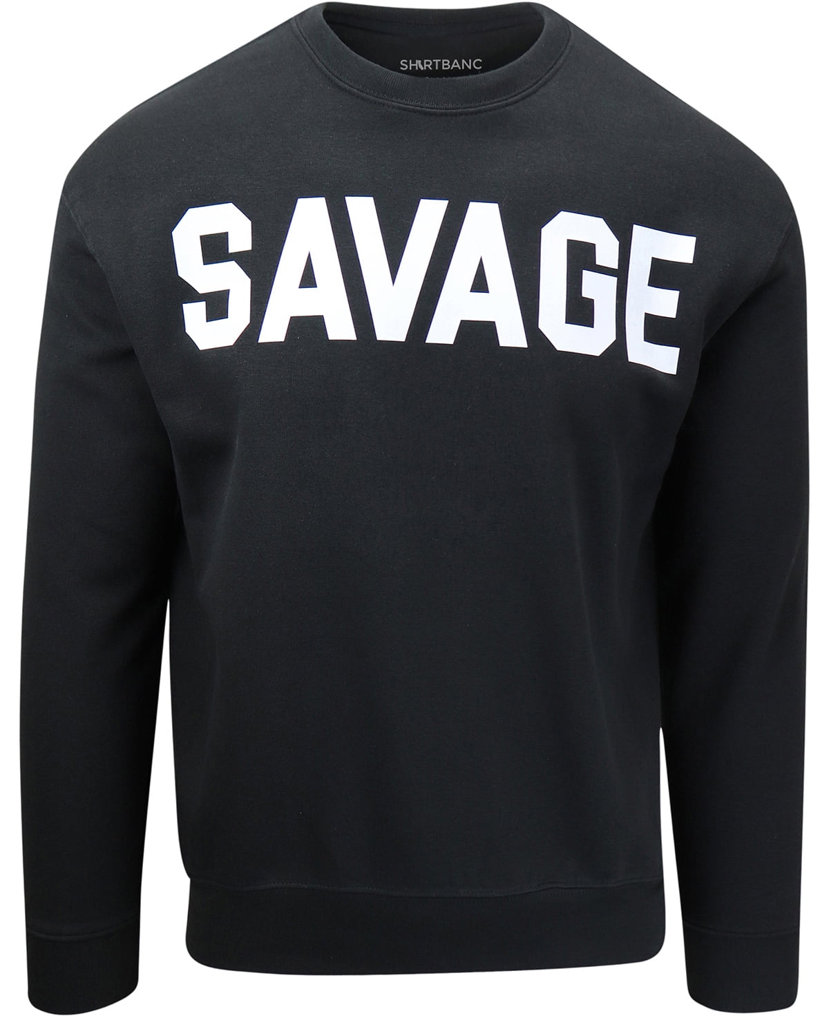 ShirtBANC SAVAGE Hip Hop Culture Urban Apparel Mens Crewneck 