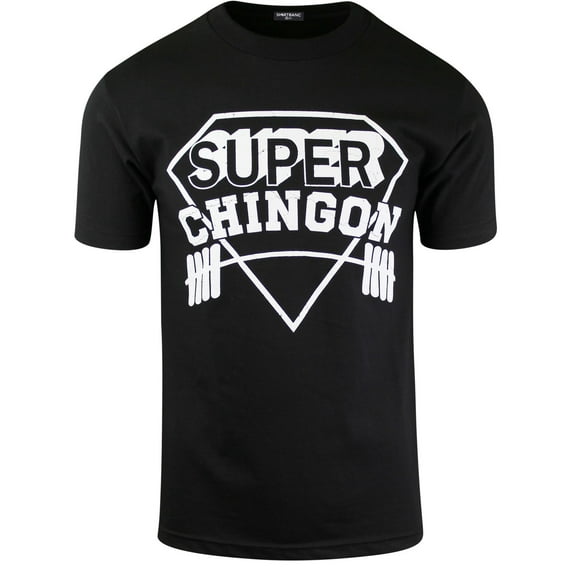 ShirtBANC Super Chingon Mens Shirt Super Badass Mens Tee Funny Spanish Shirt