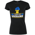 thumbnail image 1 of ShirtBANC Support And Love I Stand With Ukraine Shirt Stop War And Love Tee, 1 of 5