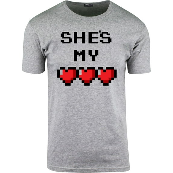 ShirtBANC Valentines Day 2018 Shirts Couple Love Tees BF GF Wife Husband