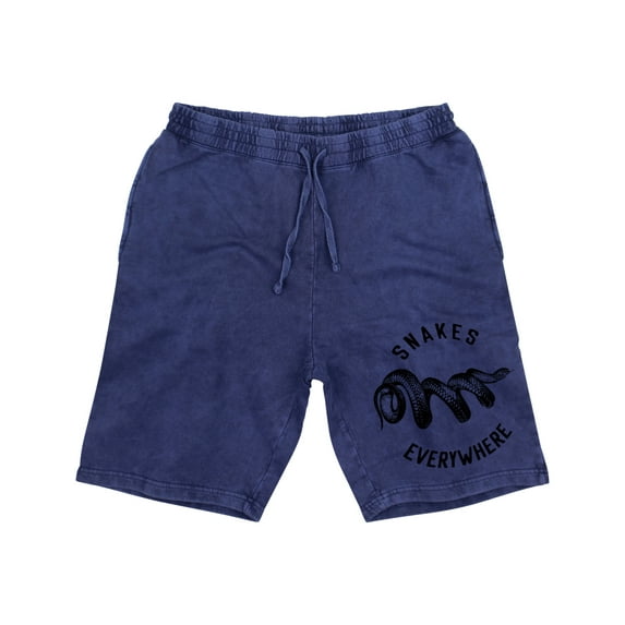 ShirtBANC Vintage Fleece Snakes Everywhere Hustle Culture Grind Shorts
