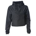thumbnail image 1 of ShirtBANC Women's Croptop Windbreaker Lightweight Water Resistant Raincoat, 1 of 5