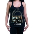 thumbnail image 1 of ShirtBANC Womens Lifes A Risk Racerback Vatos Locos Culture La Onda Tank Top, 1 of 4
