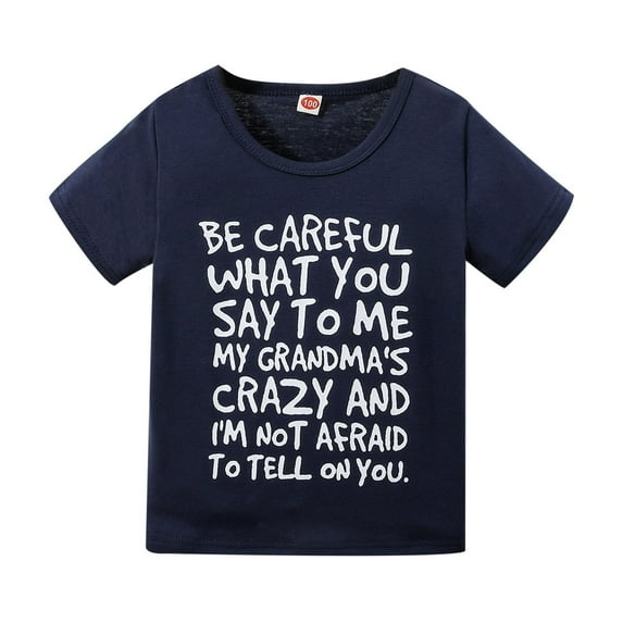 Shirts For Boys 14-16 Kids Boys Short Sleeve Casual Striped Shirt Button Closure Loose Fashion Comfortable & Soft Fabric Z0E-Navy, 3-4 Years